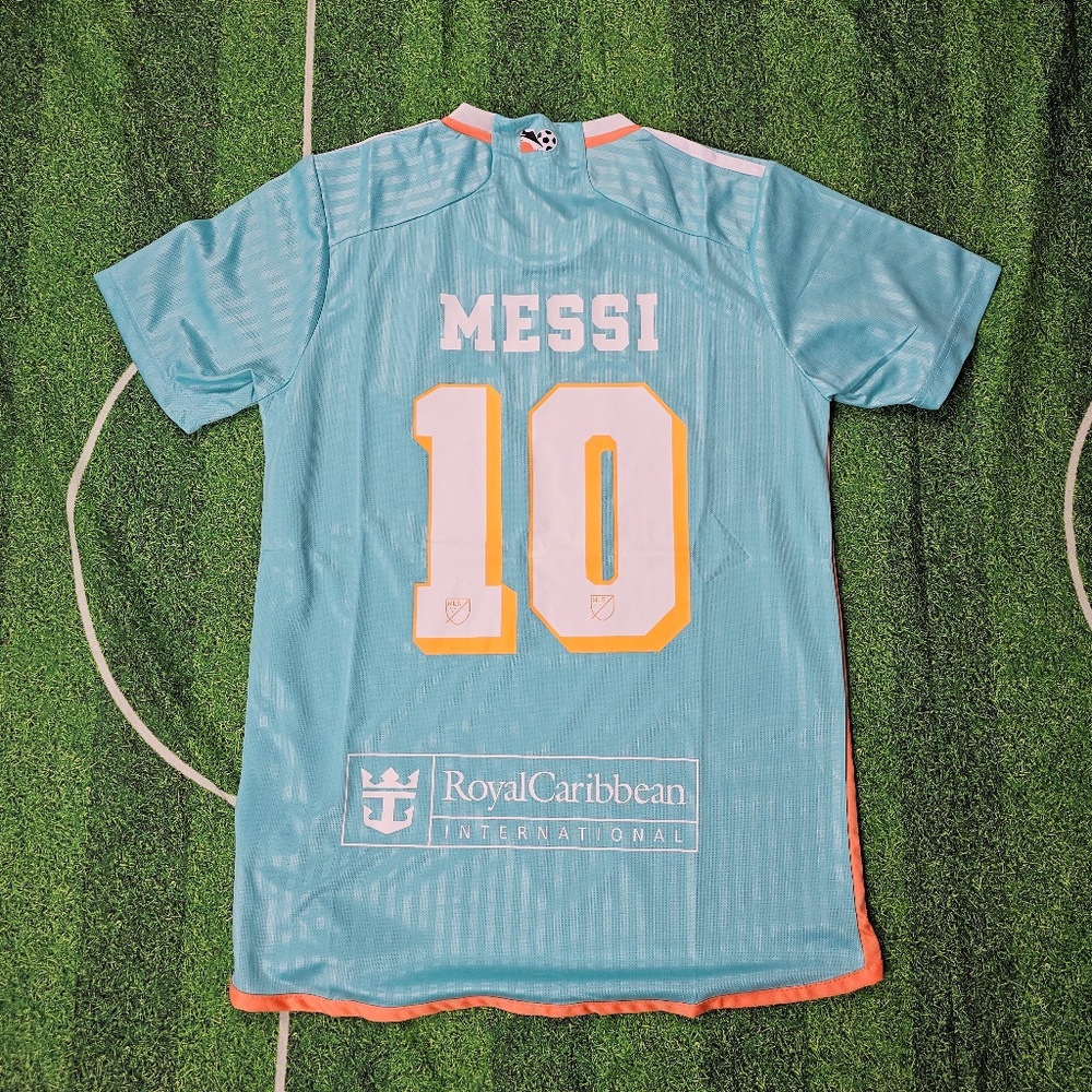 Men's Messi Inter Miami Mens Soccer Jersey Playera de Miami Male Football Shirt